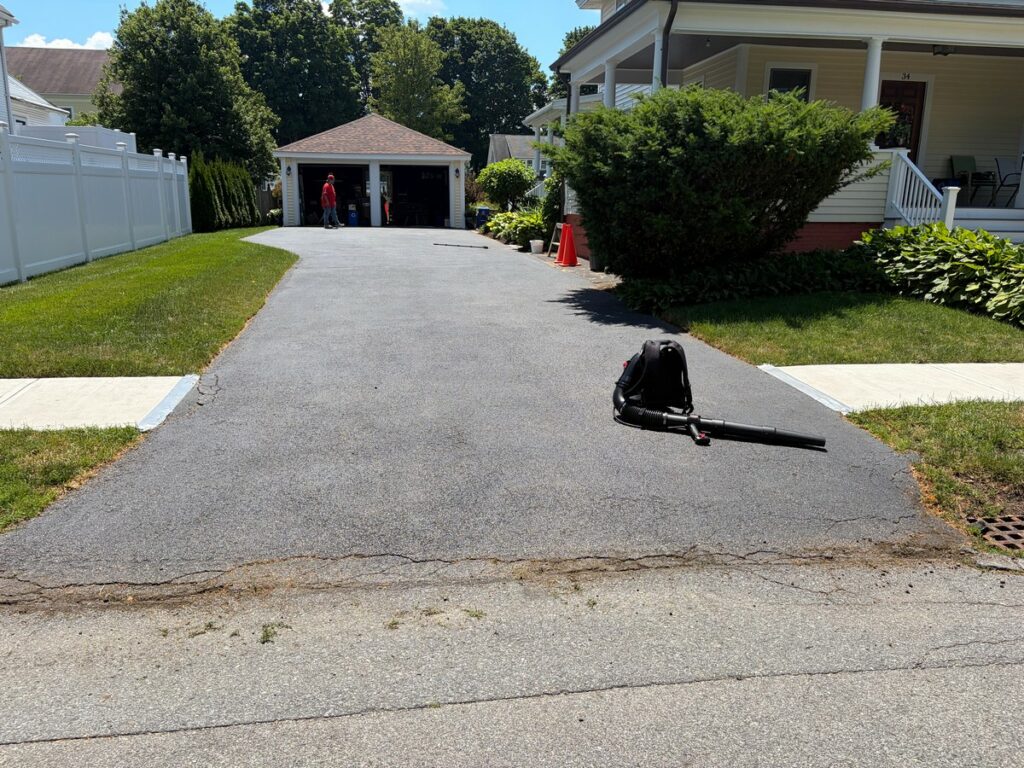 Amesbury Asphalt Crack Filling and Pothole Repair Project